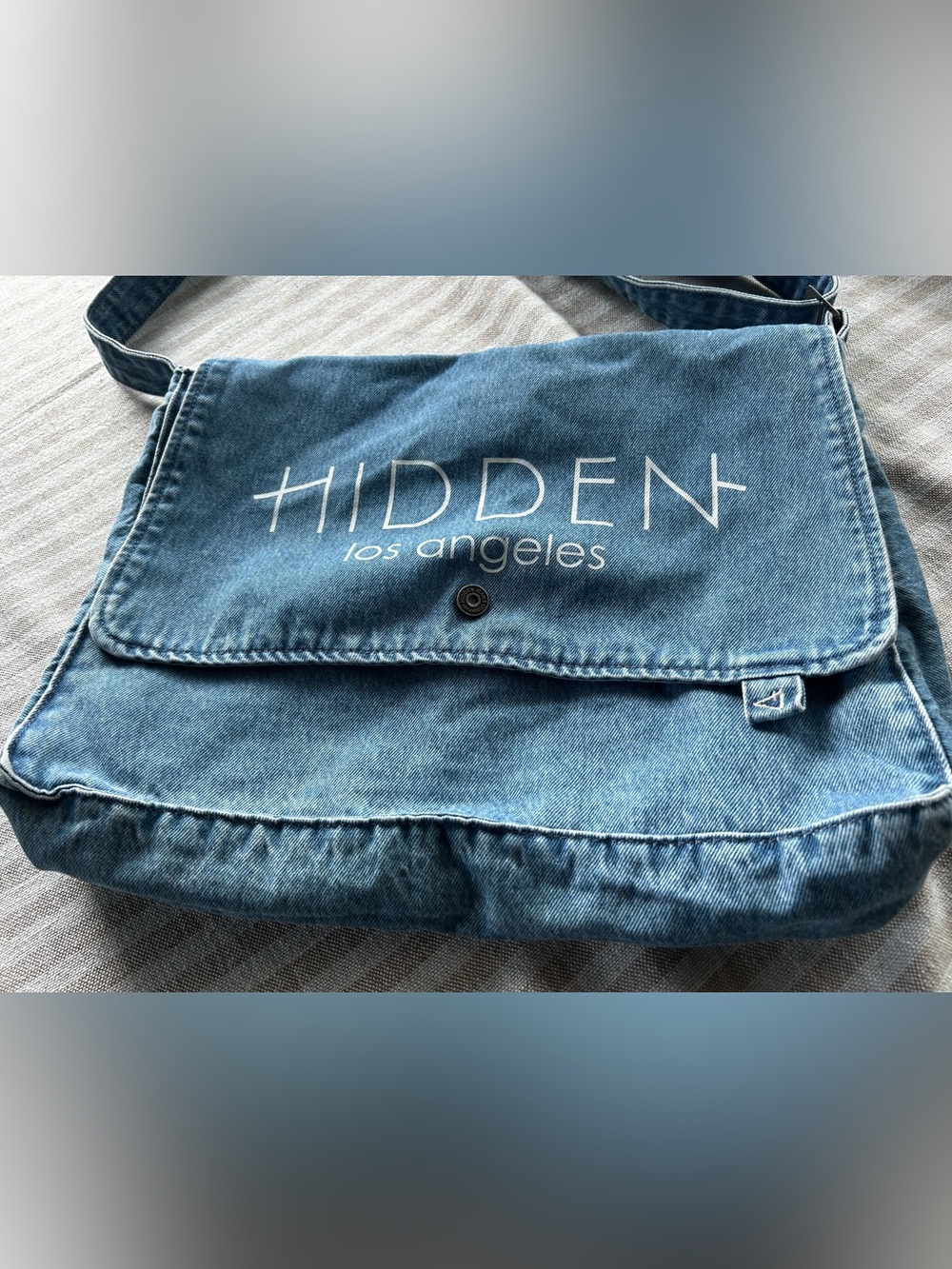 HIDDEN Los Angeles Jean Crossbody/ Messenger bag